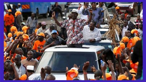 UNBELIEVABLE!! AZIMIO KAMKUNJI live today | RAILA ODINGA live KAMUKUNJI ...