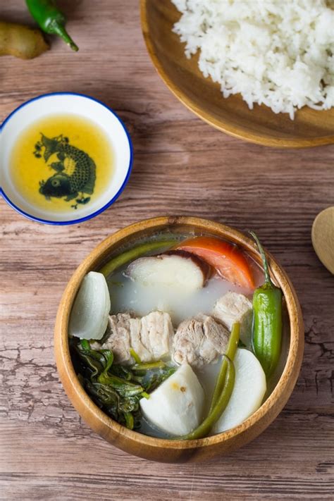 Pork Sinigang (Filipino Pork in Tamarind Soup) - Salu Salo Recipes