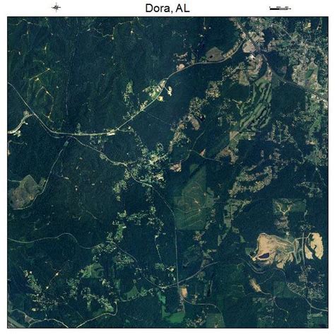 Aerial Photography Map of Dora, AL Alabama