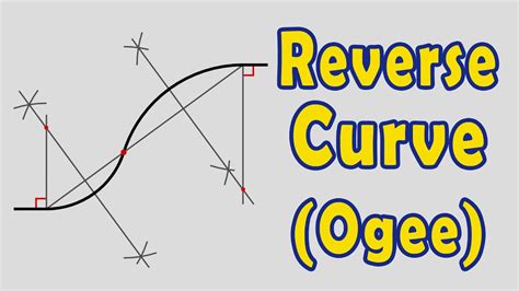 How to Draw Reverse Curve or Ogee - YouTube