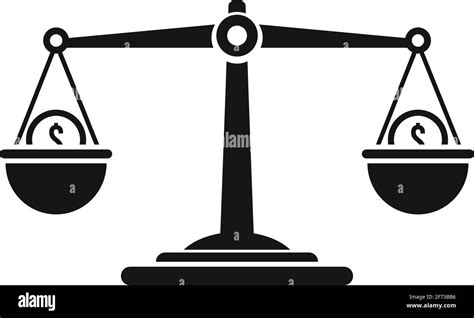 Justice scales money Black and White Stock Photos & Images - Alamy
