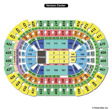 Capital One Arena, Washington DC | Seating Chart View