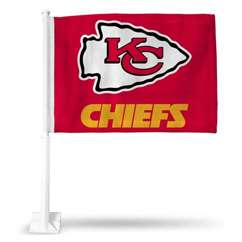 Official Licensed NFL Car Flag Kansas City Chiefs - 3 Day Flags