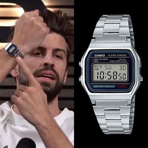 Gerard Pique Watch Collection Includes a $25 Vintage Casio – IFL Watches