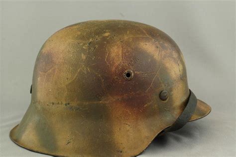 WWII German Normandy Camo Helmet ⋆ Sell WW2 Items