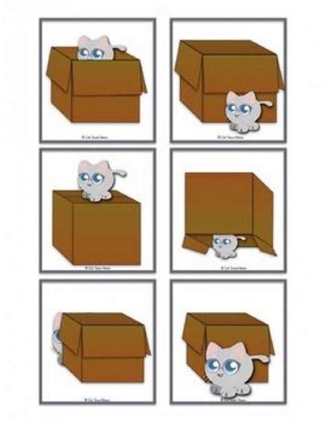 Spatial Concepts with Little Cat (receptive prepositions) #relationship | Spatial concepts ...