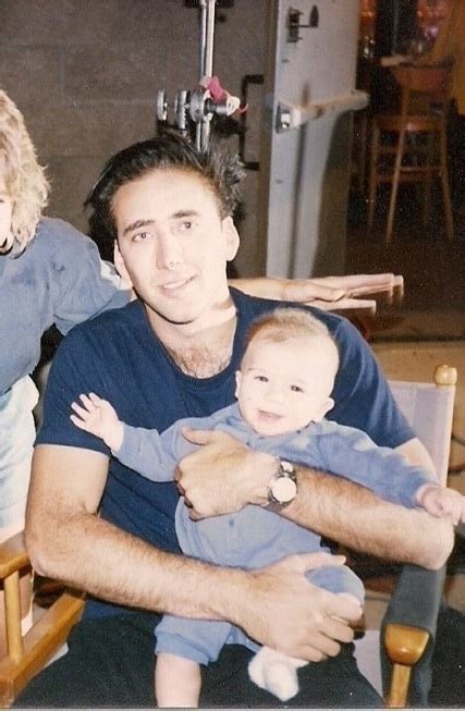 My only claim to fame is that Nicolas Cage held me as a baby - Meme Guy