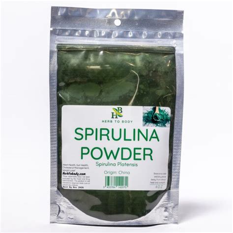 Spirulina Powder - Herb To Body