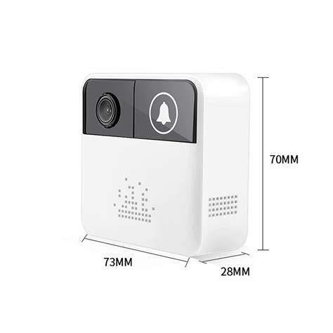 Hd Wifi Doorbell Camera Smart Wireless Video Intercom Security Camera Outdoor Ir Night Vision ...