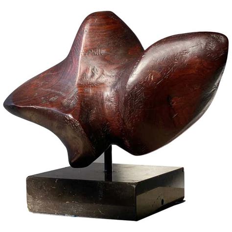 Large Biomorphic Wood Sculpture, circa 1990 at 1stDibs