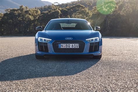 Blue Audi R8 Wallpaper