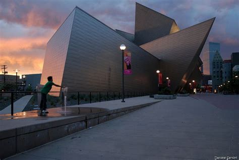 Denver Art Museum Denver Art Museum, Colorado Usa, Sunset Views, Sydney ...