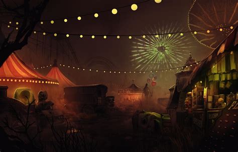 Creepy Carnival Wallpapers - Top Free Creepy Carnival Backgrounds ...