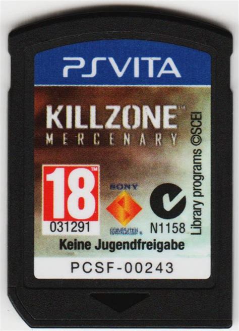 Killzone: Mercenary (2013) PS Vita box cover art - MobyGames