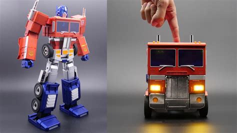 This Optimus Prime Toy Transforms by Itself