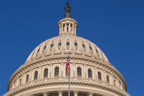 Dome of the United States Capitol Building in Washington DC Stock Photo - Image of federal ...