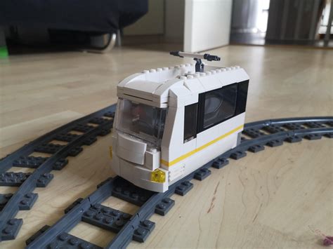 My first succesful attempt at building a lego tram moc! Loosely based ...