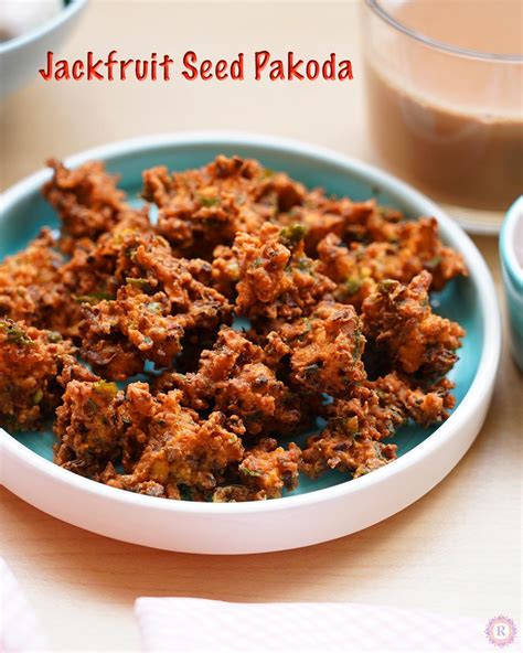 Jackfruit Seed Pakora Recipe - Raks Kitchen