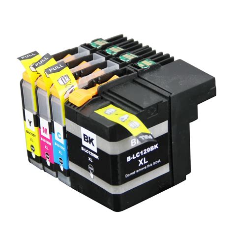 Inks Set Compatible Ink Cartridge LC129 LC125 For Brother inkjet Printer MFC J6520DW MFC J6720DW ...