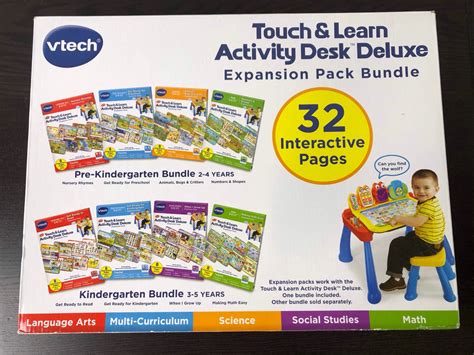 VTech Touch and Learn Activity Desk Expansion Pack