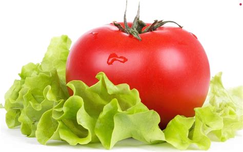 tomato, lettuce, Red - Full HD Wallpapers: 1920x1200