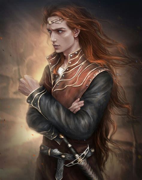 Maedhros | Silmarillion Brooding Elf - male character NPC for One Ring, character for DnD ...