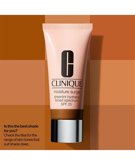 Clinique Moisture Surge™ Sheertint Hydrator Broad Spectrum SPF 25 Tinted Moisturizer, 1.4oz ...