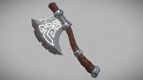 Stylized Axe / Game Ready - Buy Royalty Free 3D model by Brian Erbes ...