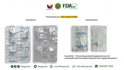 FDA Advisory No.2023-2527 || Public Health Warning Against the Purchase ...