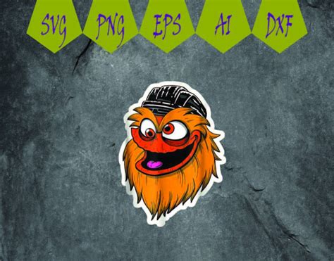 Gritty Face Gritty Svg | Etsy