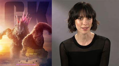 Rebecca Hall on Filming Godzilla x Kong: The New Empire