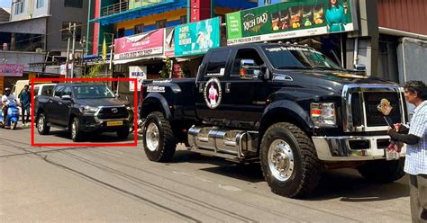 Kerala Millionaire Boby Chemmanur's Massive Ford F650 Super Truck ...