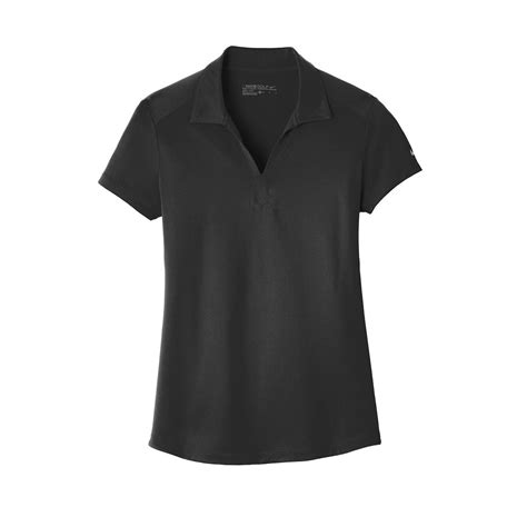 Nike Women's Black Dri-FIT Legacy Polo