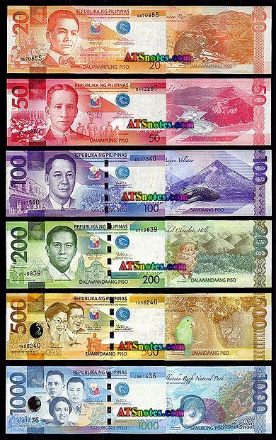 Current Currency - Philippines banknotes - Philippines paper money catalog and Philippine ...