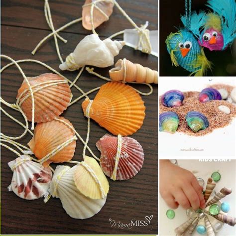 13 Easy Seashell Crafts for Kids to Preserve Those Summer Memories ...