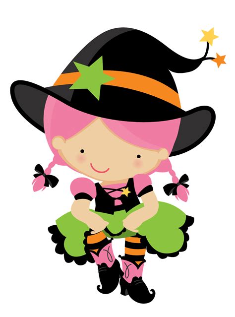 Children Dressed for Halloween Clipart. - Oh My Fiesta! in english