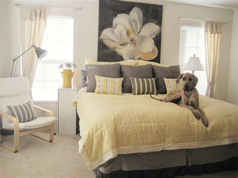 Yellow and Gray Bedding That Will Make Your Bedroom Pop