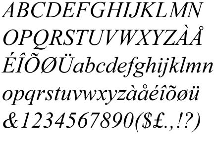 Get Tattoo Font Generator Times New Roman PNG