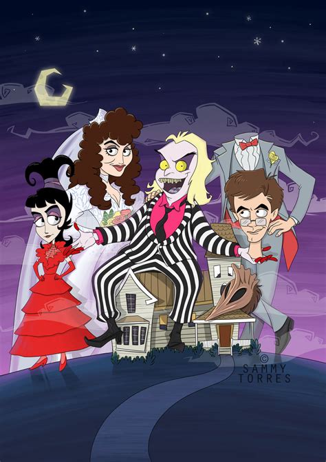 Beetlejuice Cartoon Poster by SammyTorres on DeviantArt