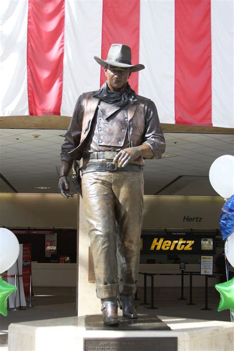 Michigan Exposures: The John Wayne Statue Again...