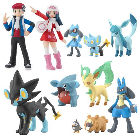 Figures Pokémon Scale World Sinnoh Regional Set Vol.02 - Meccha Japan