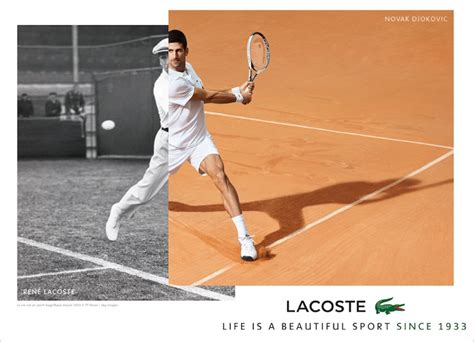 Novak Djokovic 2017 Lacoste Campaign