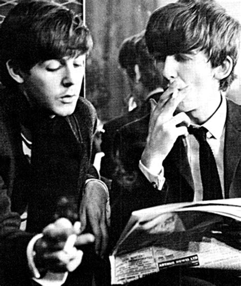 Paul McCartney, beautiful, george harrison, the beatles - image #760276 on Favim.com