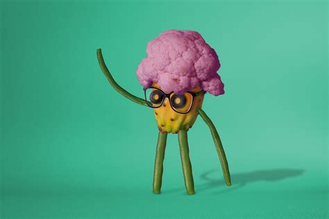 Vegetarian Characters on Behance