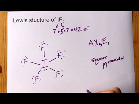 Arsenic Pentafluoride Lewis Structure