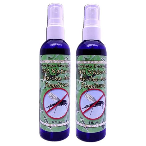 '2-pack' Organic Insect Repellent - 4 oz, All Natural Spray for Bugs, Noseeum, Mosquito, Flies ...