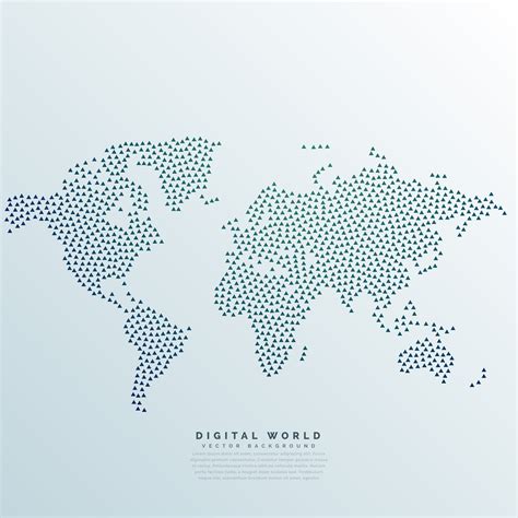 world map made with dots - Download Free Vector Art, Stock Graphics & Images