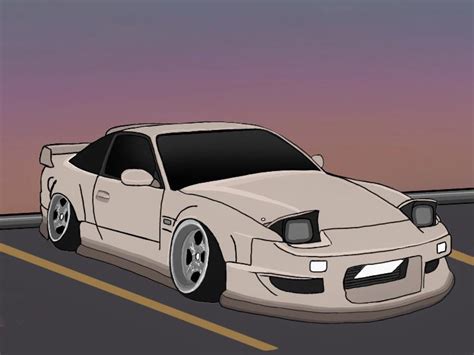 I’ve started drawing JDM cars… what do you think of this work in progress so far?? had to ...