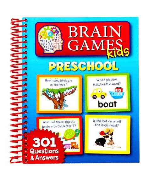 Brain Games Kids Preschool 301 Q&A Paperback | Daily deals for moms ...