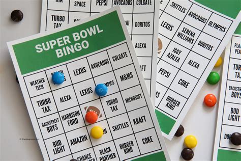 Super Bowl Bingo - The Idea Room